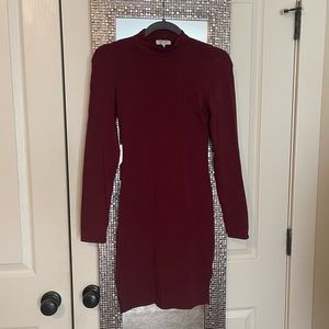 Burgundy Dress